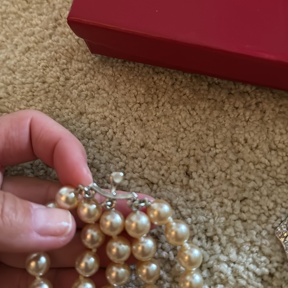 KENNETH JAY LANE PEARL NECKLACE-NEW - Picture 3 of 8